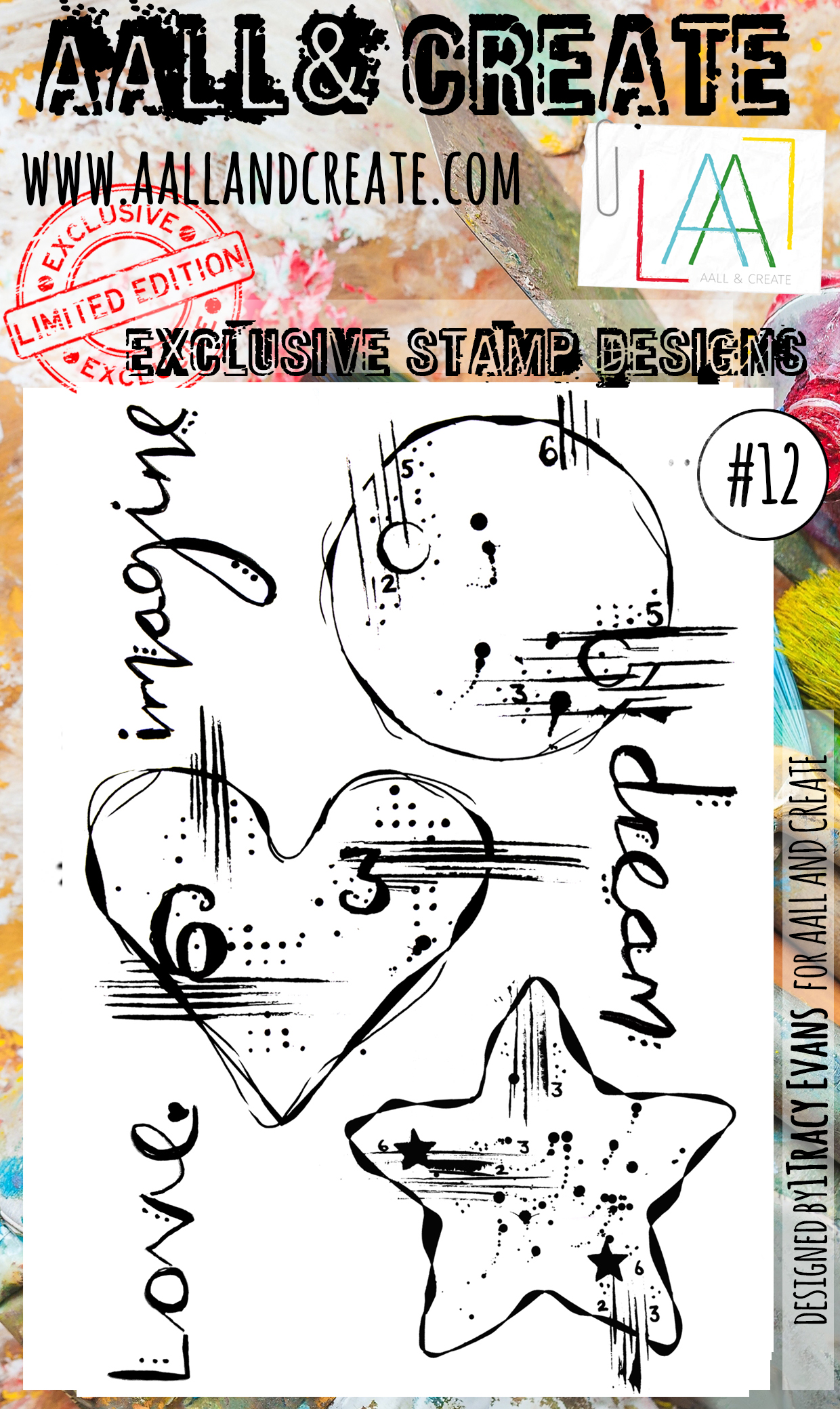 AALL & Create Stamp - A6 - #12