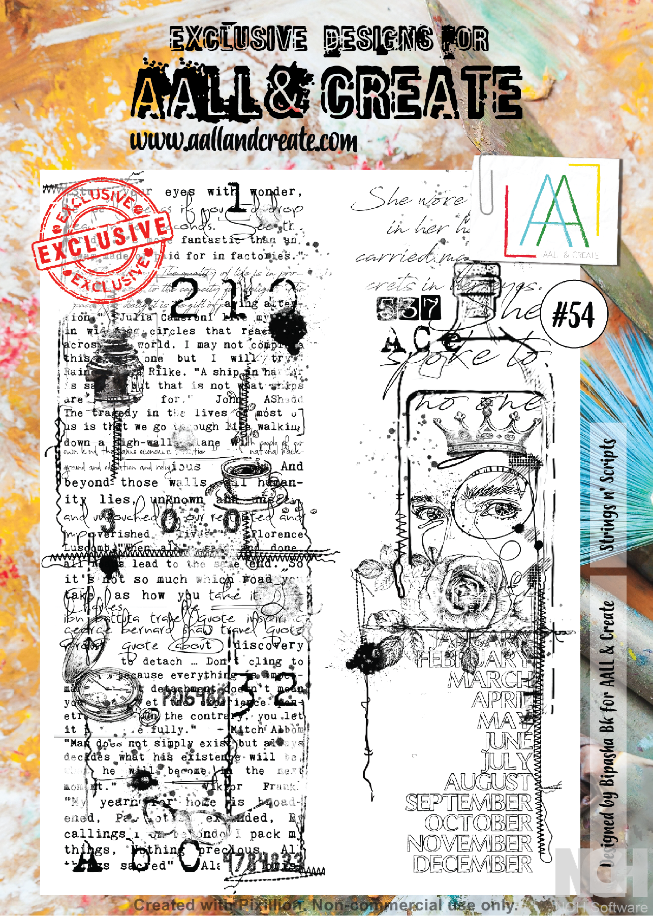 All Create AALL & Create Stamp - A4 - #54 - AJK Distributors