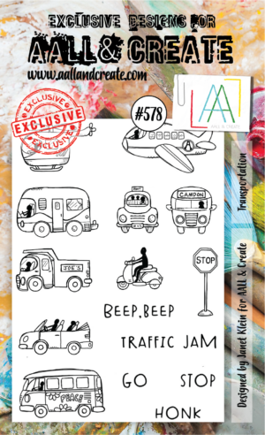 AALL & Create Stamp - A6 - #578