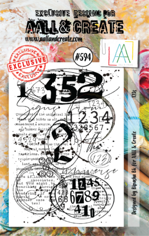 AALL & Create Stamp - A7 - #594