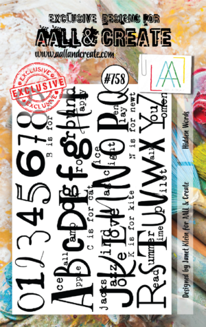 AALL & Create Stamp - A7 - #758