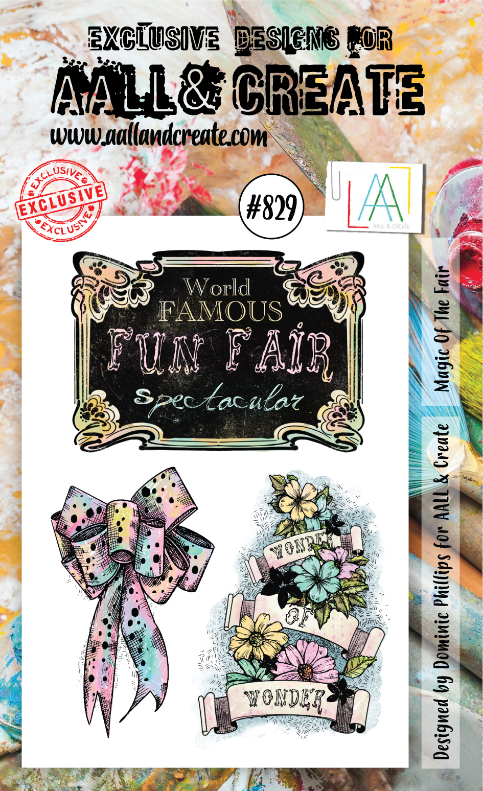 AALL & Create Stamp - A6 - #829
