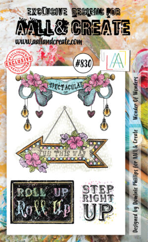 AALL & Create Stamp - A6 - #830