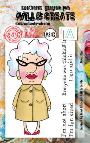 AALL & Create Stamp - A7 - #843