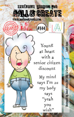 AALL & Create Stamp - A7 - #844