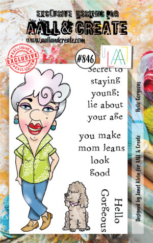 AALL & Create Stamp - A7 - #846