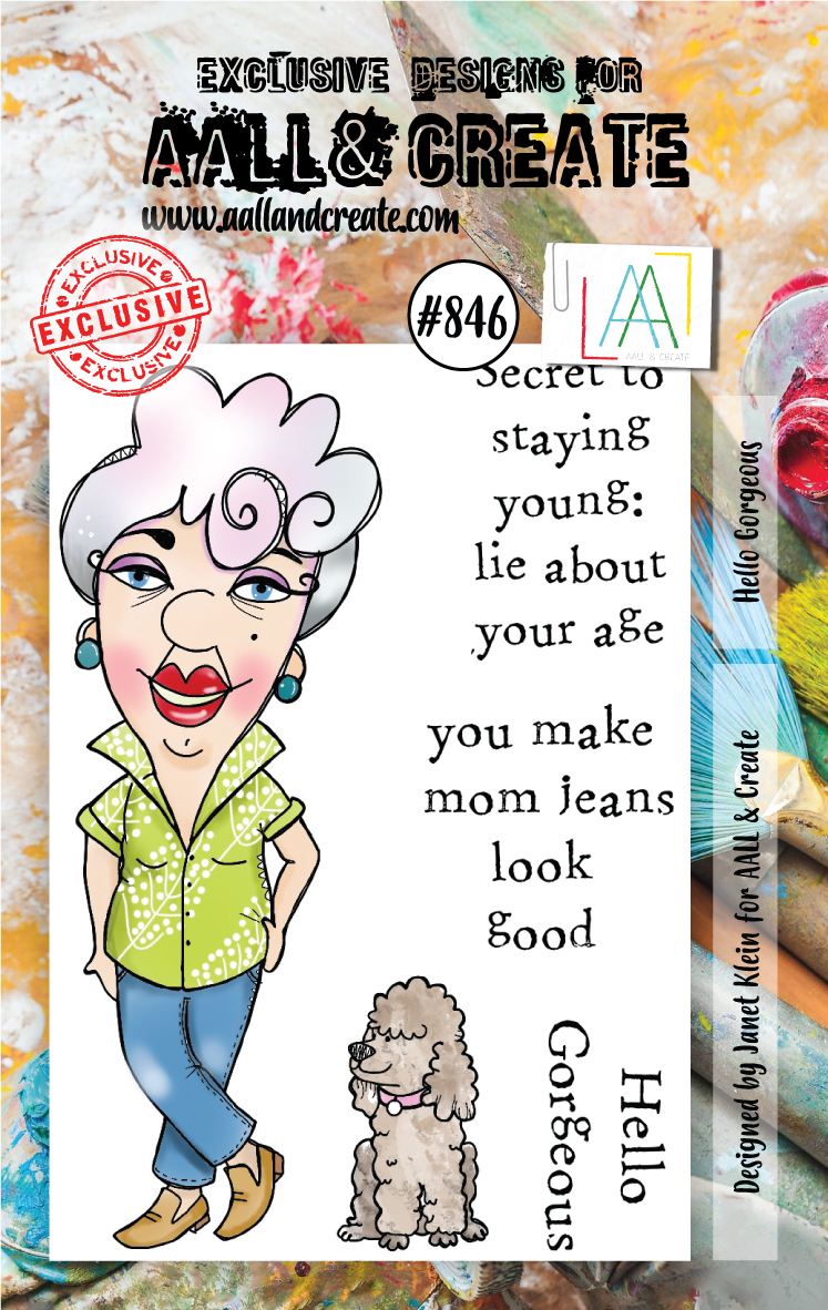 AALL & Create Stamp - A7 - #846