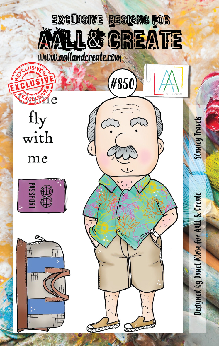 AALL & Create Stamp - A7 - #850