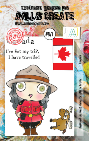AALL & Create Stamp - A7 - #871