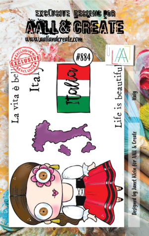 AALL & Create Stamp - A7 - #884