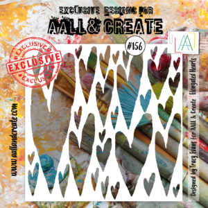 AALL & Create Stencil - 6X6 - #156
