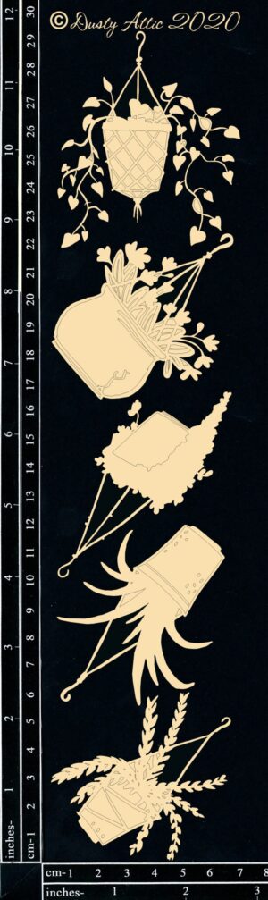 Dusty Attic - Hanging Potplants #1 - DA2889