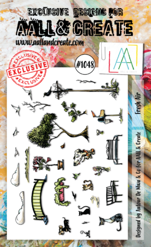 AALL & Create Stamp - A6 - #1048 Fresh Air