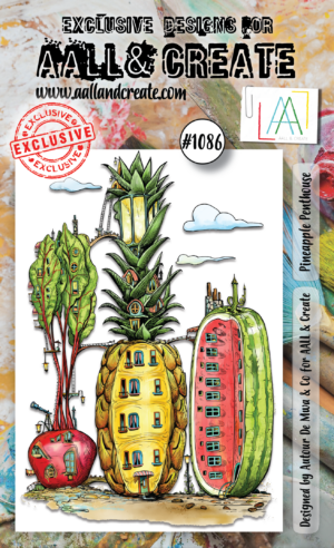 AALL & Create Stamp - A6 - #1086 Pineapple Penthouse