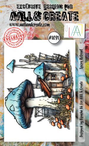 AALL & Create Stamp - A6 - #1091 Spore Retreat