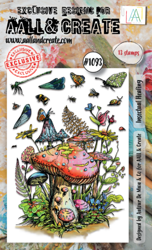 AALL & Create Stamp - A6 - #1093 Insectual Healing