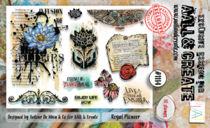 AALL & Create Stamp - A6 - #1114 Regal Pioneer