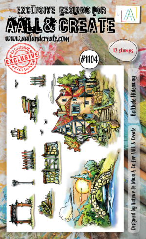 AALL & Create Stamp - A6 - #1104 Bolthole Hideaway