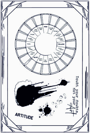 Funky Fossil A6 Stamp - In the Frame - CS0276