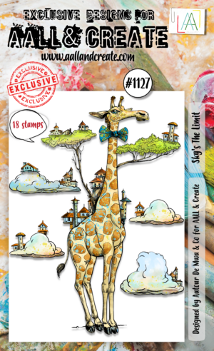 AALL & Create Stamp - A6 - #1127 Sky's The Limit