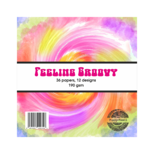 Funky Fossil FEELING GROOVY 6x6 Paper Pad - PA197