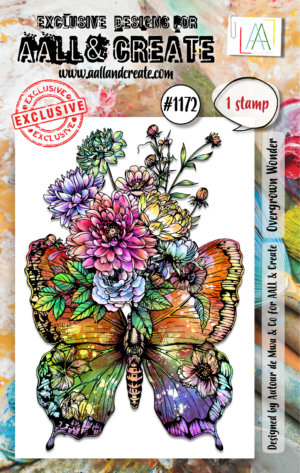 AALL & Create Stamp - A7 - #1172 Overgrown Wonder
