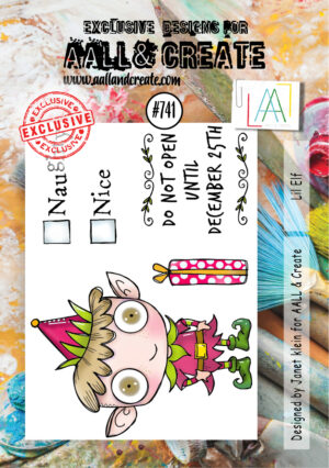 AALL & Create Stamp - A7 - #741 Lil Elf