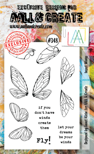 AALL & Create Stamp - A6 - #348 Insect Wings