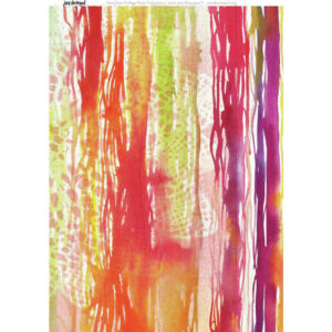 Jane Davenport COLLAGE/RICE PAPER SHEET - Bright Girls Set Image 3 - (NO WHOLESALE)