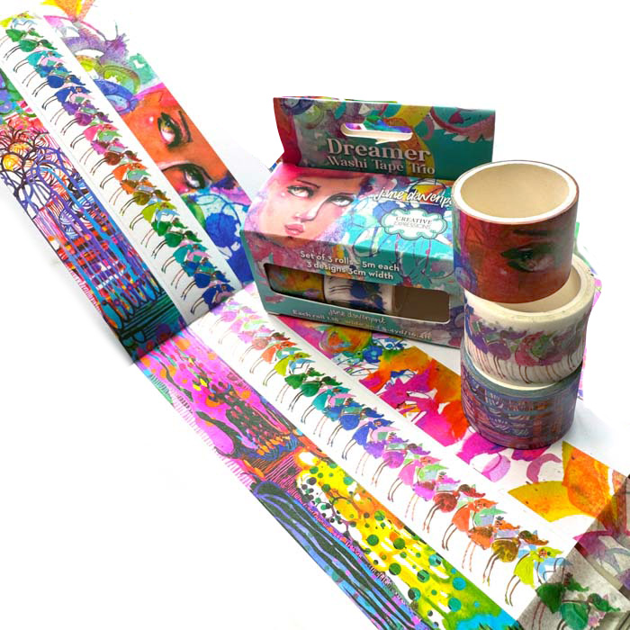 Jane Davenport WASHI TAPE - Dreamer Tape 3 - (NO WHOLESALE) - Image 2