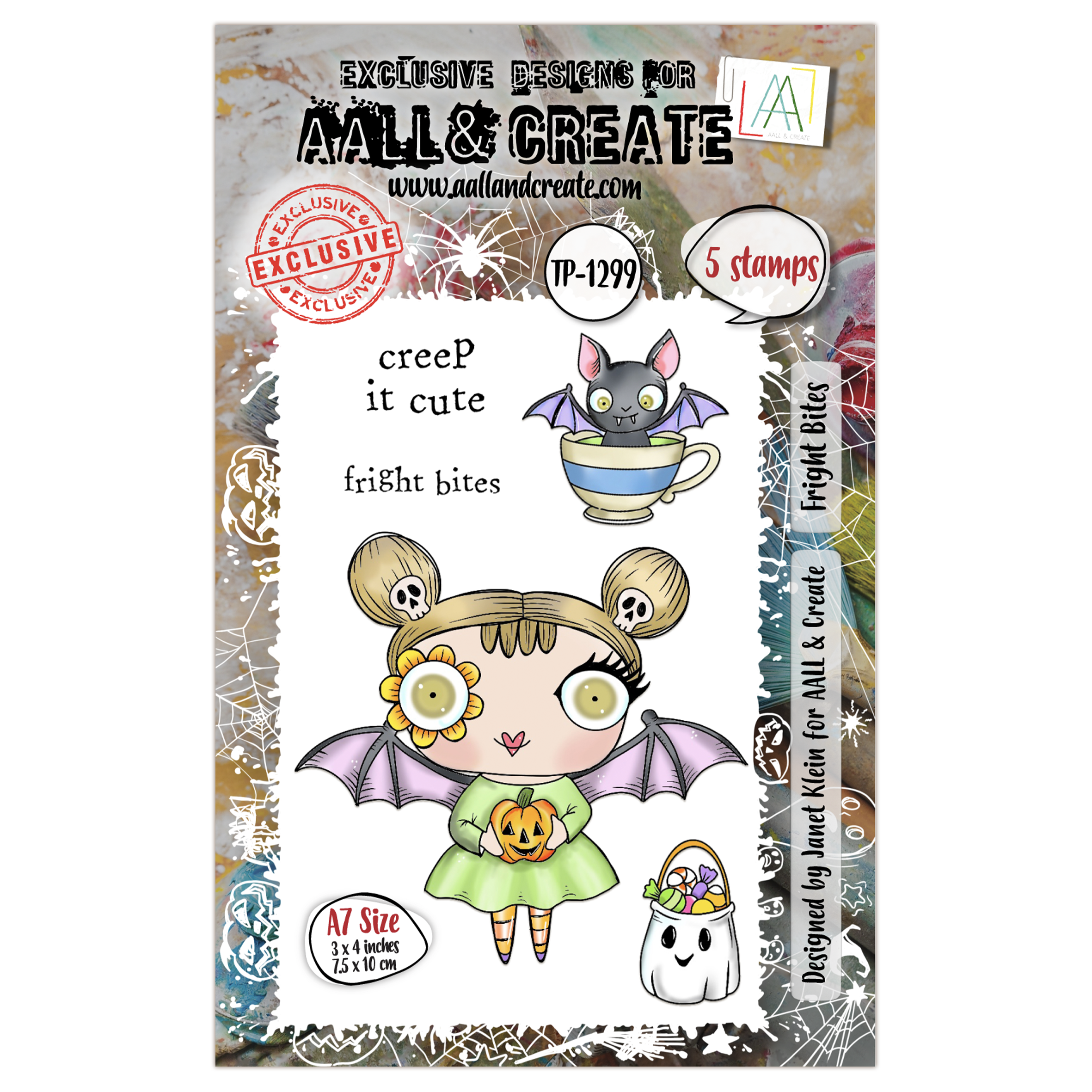 AALL & Create Stamp - A7 - #TP-1299 Fright Bites