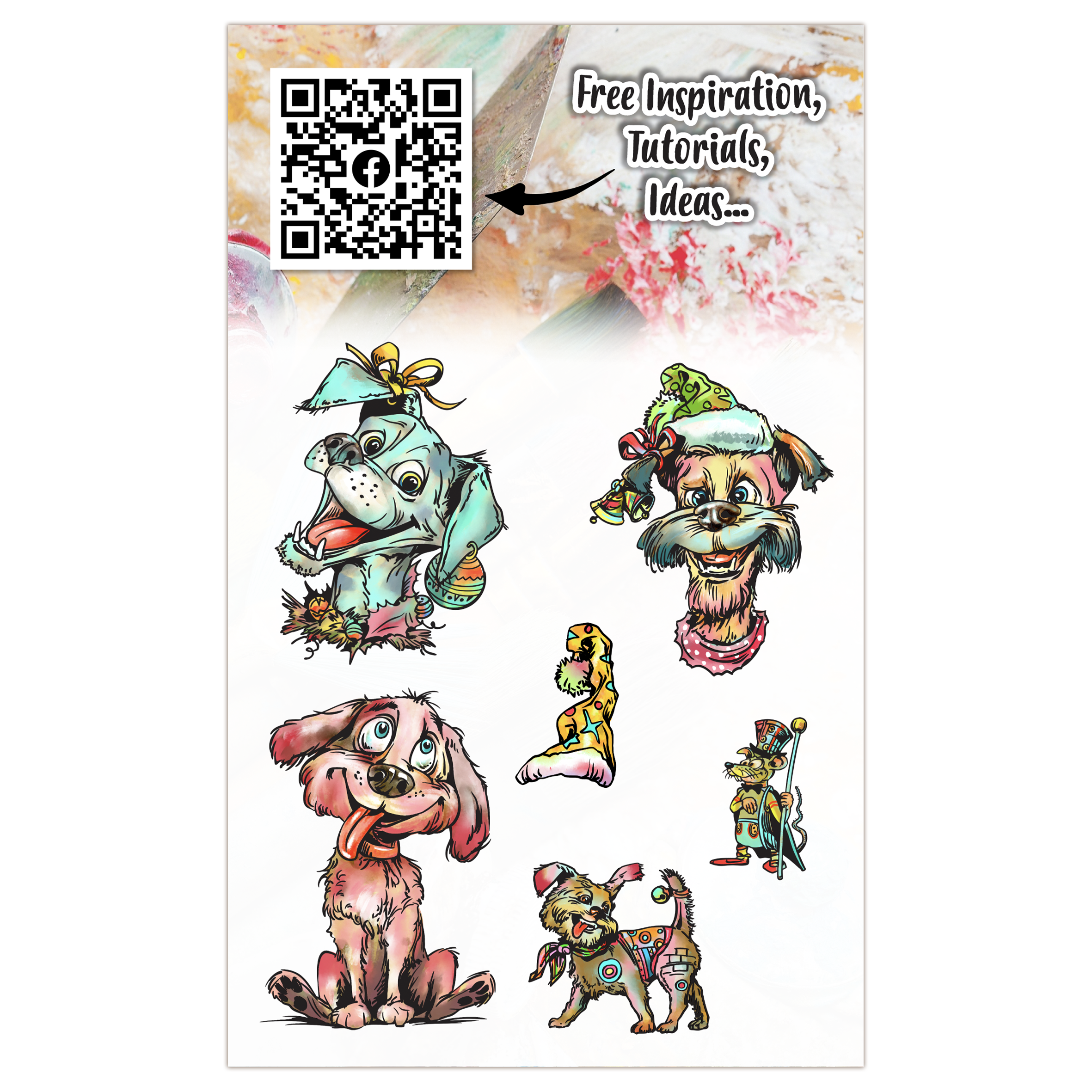 AALL & Create Stamp - A6 - #TP-1320 Snuggle Spark - Image 2