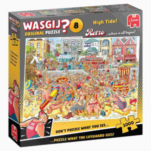 WASGIJ Puzzle: Retro Original 8 - High Tide Puzzle (1000 Pieces)