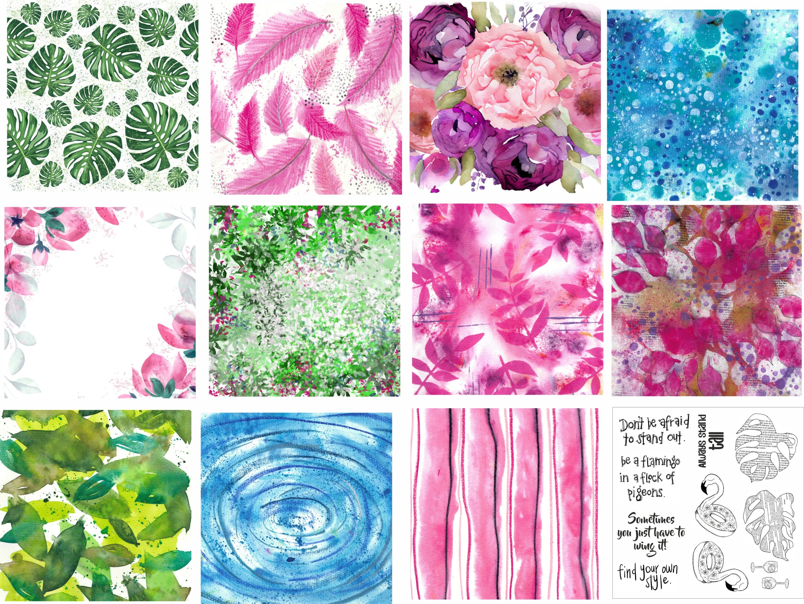 Funky Fossil: Fabulous Flamingos BUNDLE SPECIAL (FF-BD002) - Image 3