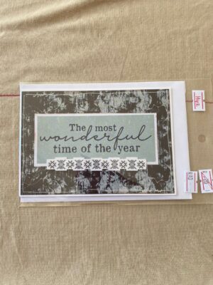 Christmas Card (Envelope included) - H42x