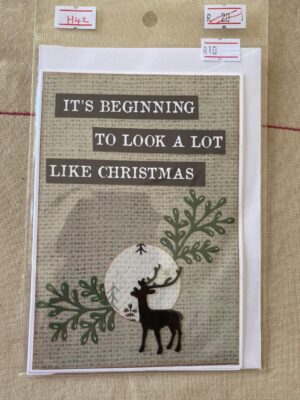 Christmas Card (Envelope included) - H42q