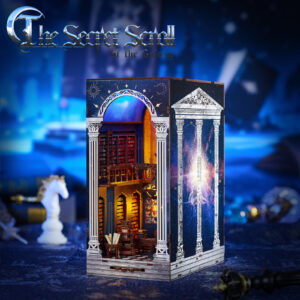 Know Me "The Secret Scroll of the Galaxy" DIY Book Nook Kit (24cm Tall) - KMSL-33