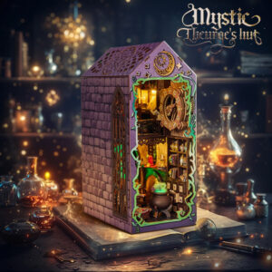 Know Me "Mystic Theurge's Hut" DIY Book Nook Kit (27cm Tall) - KMSL-34