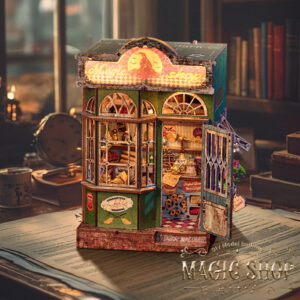 Know Me "Magic Shop" DIY Book Nook Kit (18.8cm Tall)- KMSL-35