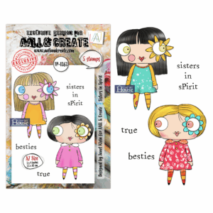 AALL & Create Stamp - A7 - #TP-1363 Sisters in Spirit