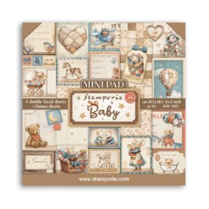 Stamperia BABY 8x8 inch Mini Pad (SBBMS001)