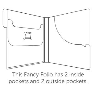 The Organized Option 6x6 Fancy Folio - 3pk (TOO-FF-6X6)
