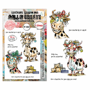 AALL & Create Stamp Sets - A6 - Pun & Paws Holy Cow! (AALL-TP-1407)