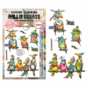 AALL & Create Stamp Sets - A6 - Pun & Paws Flight Club (AALL-TP-1413)