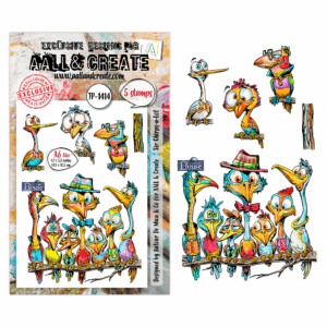 AALL & Create Stamp Sets - A6 - Pun & Paws Sir Chirps-a-Lot (AALL-TP-1414)