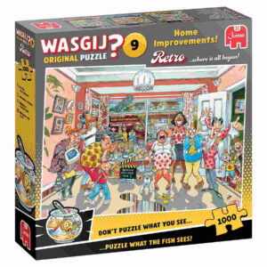 WASGIJ Puzzle: Retro Original 9 - Home Improvements! (1000 Pieces)