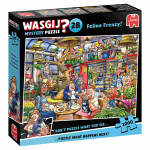 WASGIJ Puzzle: Mystery 28 - Feline Frenzy! (1000 Pieces)