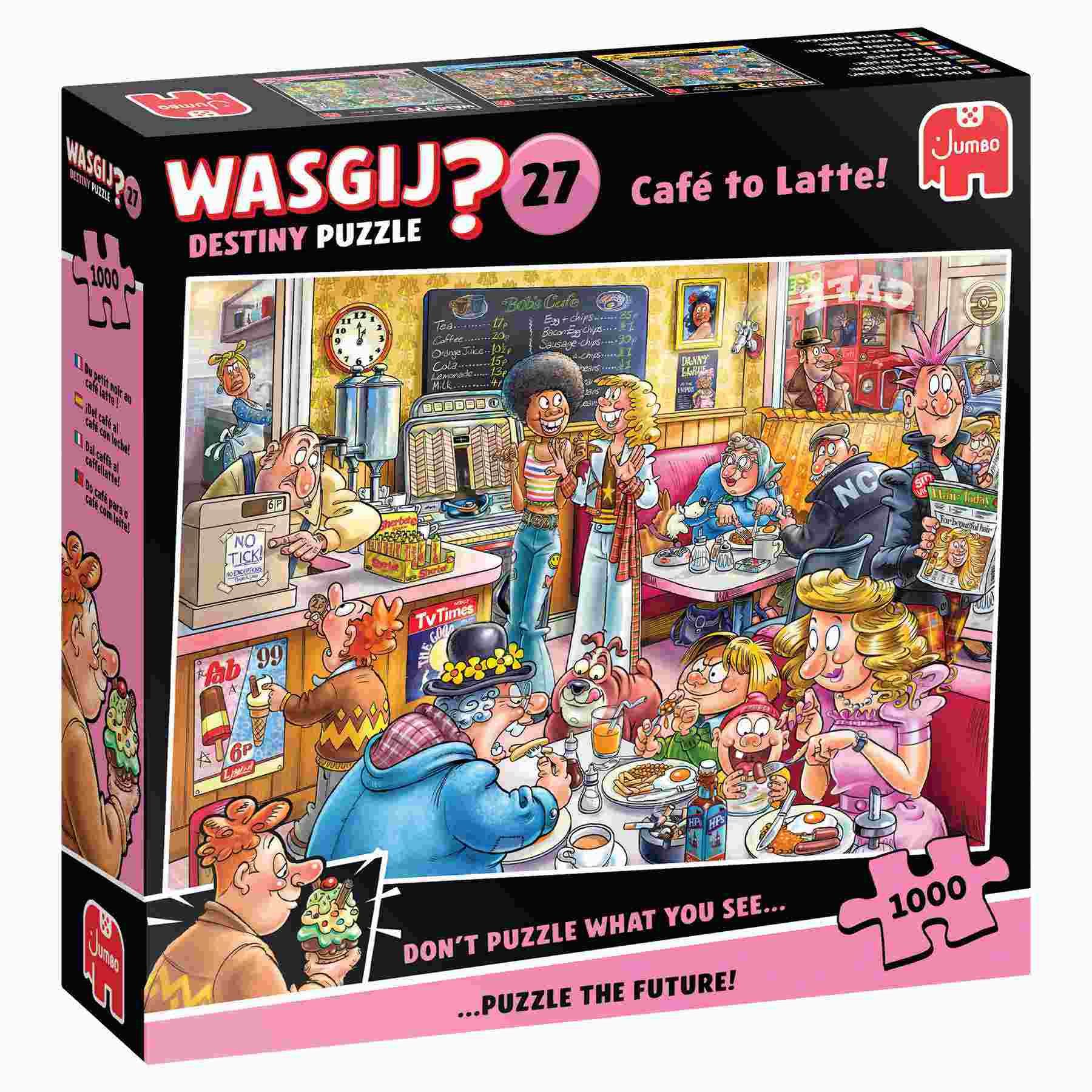 WASGIJ Puzzle: Destiny 27 - Cafe? to Latte! (1000 Pieces)