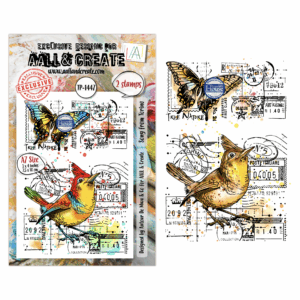 AALL & Create Stamp Sets - A7 - DISPATCH TRANSIT Song from Torino (AALL-TP-1447)