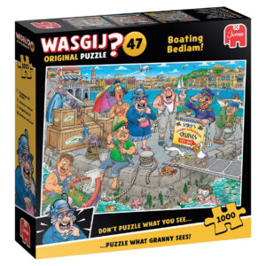WASGIJ Puzzle: Original 47 - Boating Bedlam!  (1000 Pieces)